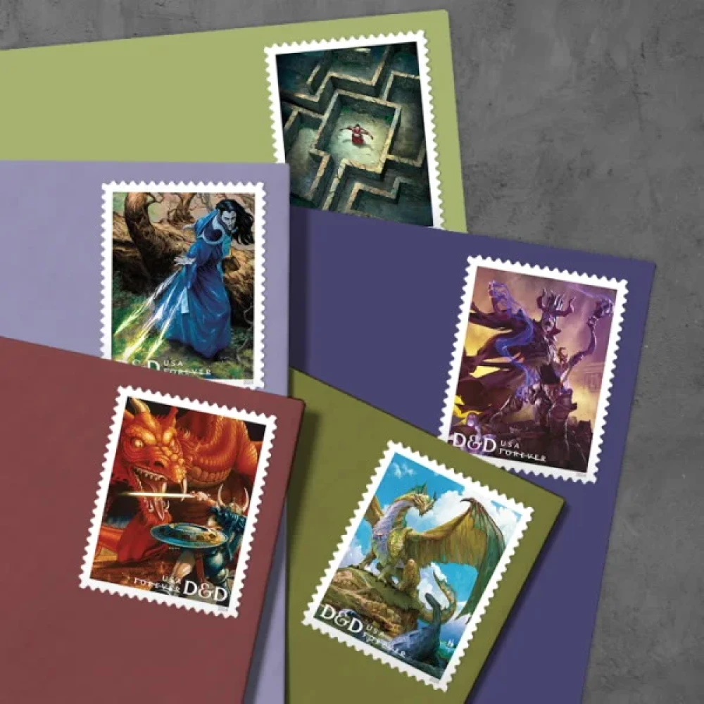 (2024) Dungeons & Dragons Forever Stamps