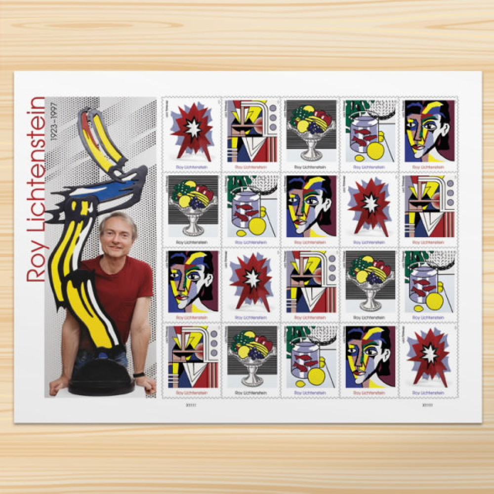 (2023) US Roy Lichtenstein Stamps