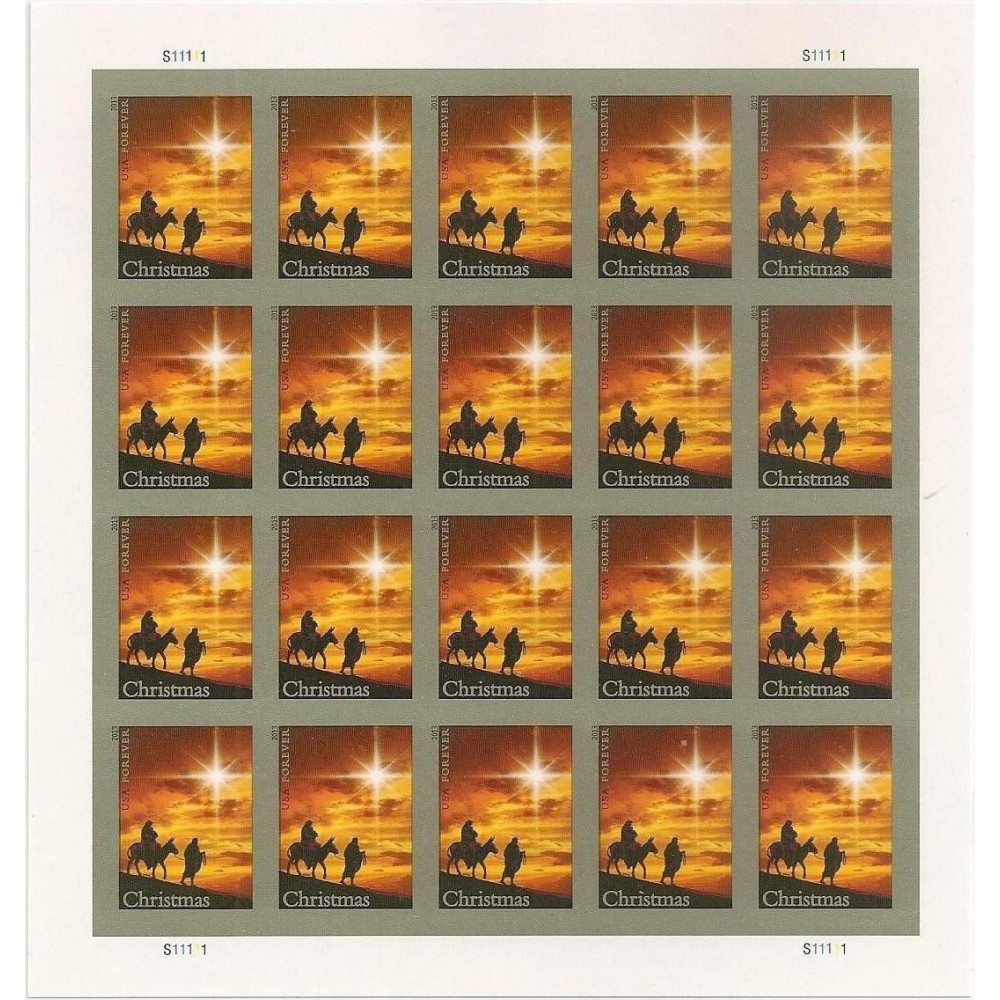 (2013) Christmas Holy Family First Class Postage Stamps