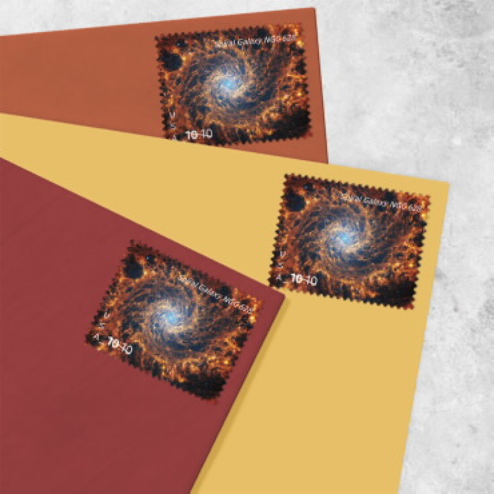 (2025) Spiral Galaxy Priority Mail Stamps, Sheet of 4